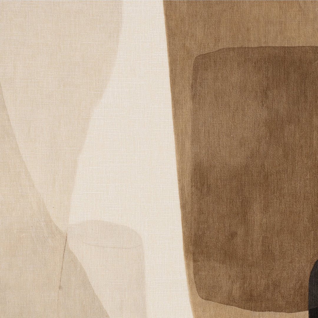 Gemäde Urban Shapes – Handveredelter Kunstdruck auf Leinwand
