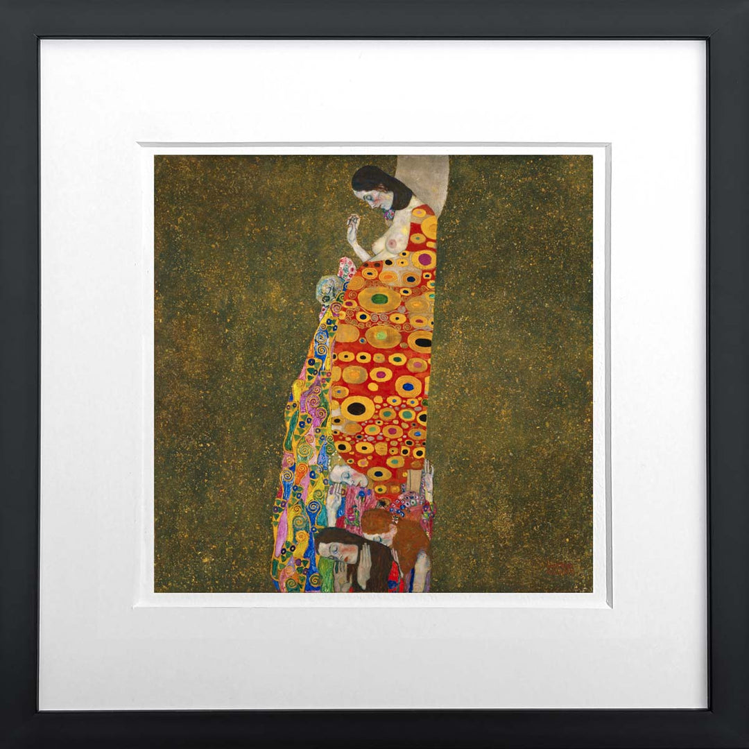 Die Hoffnung II (Hope II) (1907-08) - Gustav Klimt | Meisterwerke Miniprint