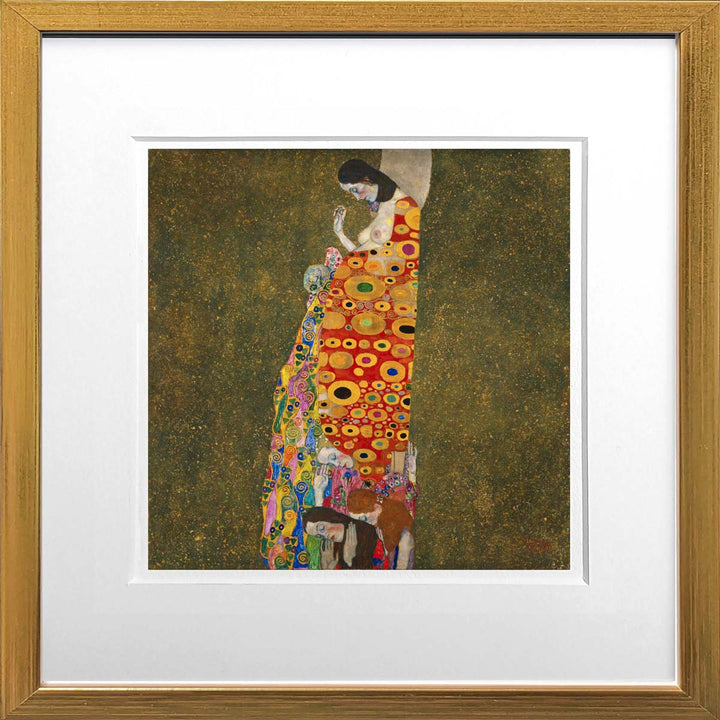 Die Hoffnung II (Hope II) (1907-08) - Gustav Klimt | Meisterwerke Miniprint