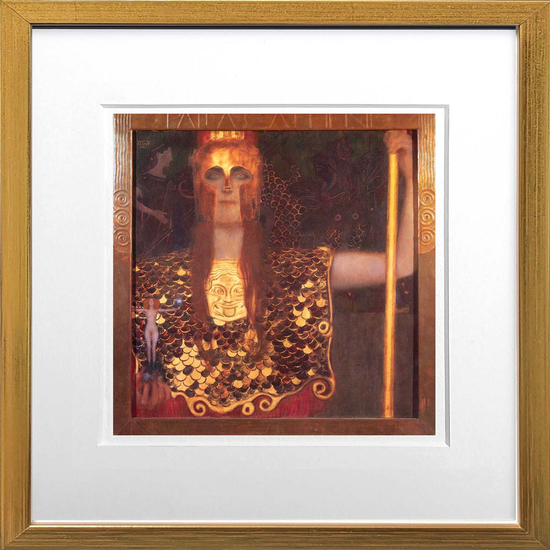 Pallas Athene - Gustav Klimt | Meisterwerke Miniprint