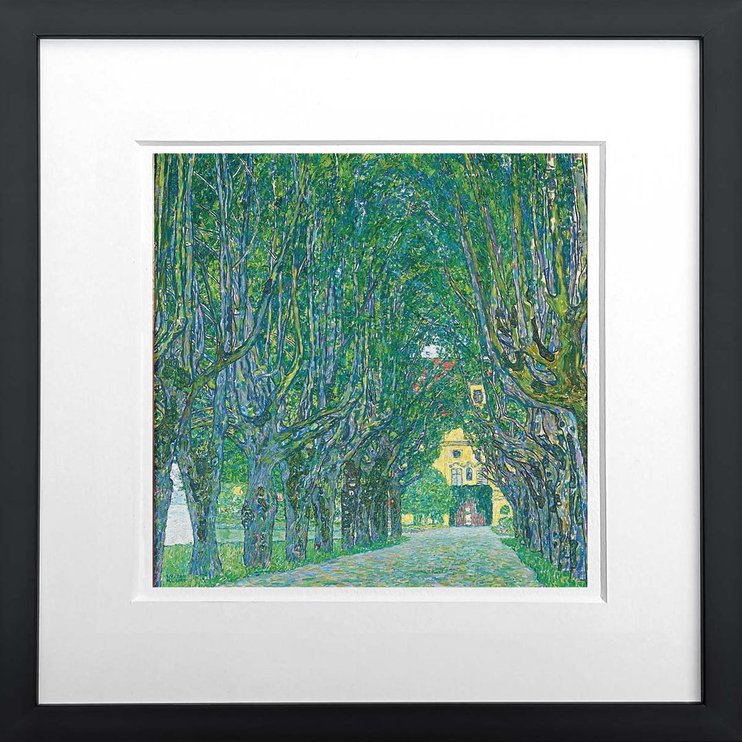 Allee im Park von Schloss Kammer - Gustav Klimt | Meisterwerke Miniprint