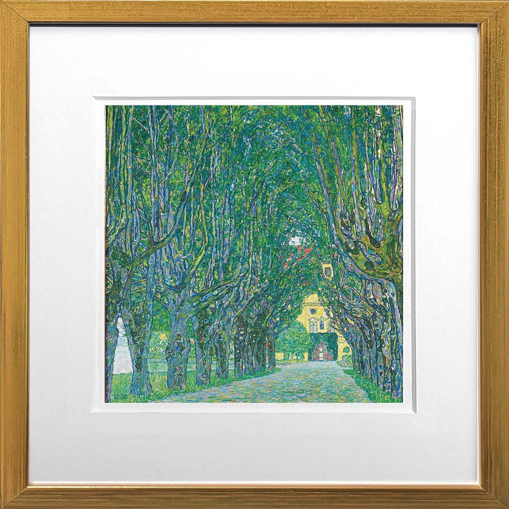 Allee im Park von Schloss Kammer - Gustav Klimt | Meisterwerke Miniprint