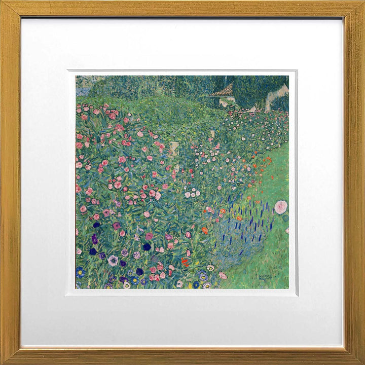 Italienische Gartenlandschaft - Gustav Klimt | Meisterwerke Miniprint