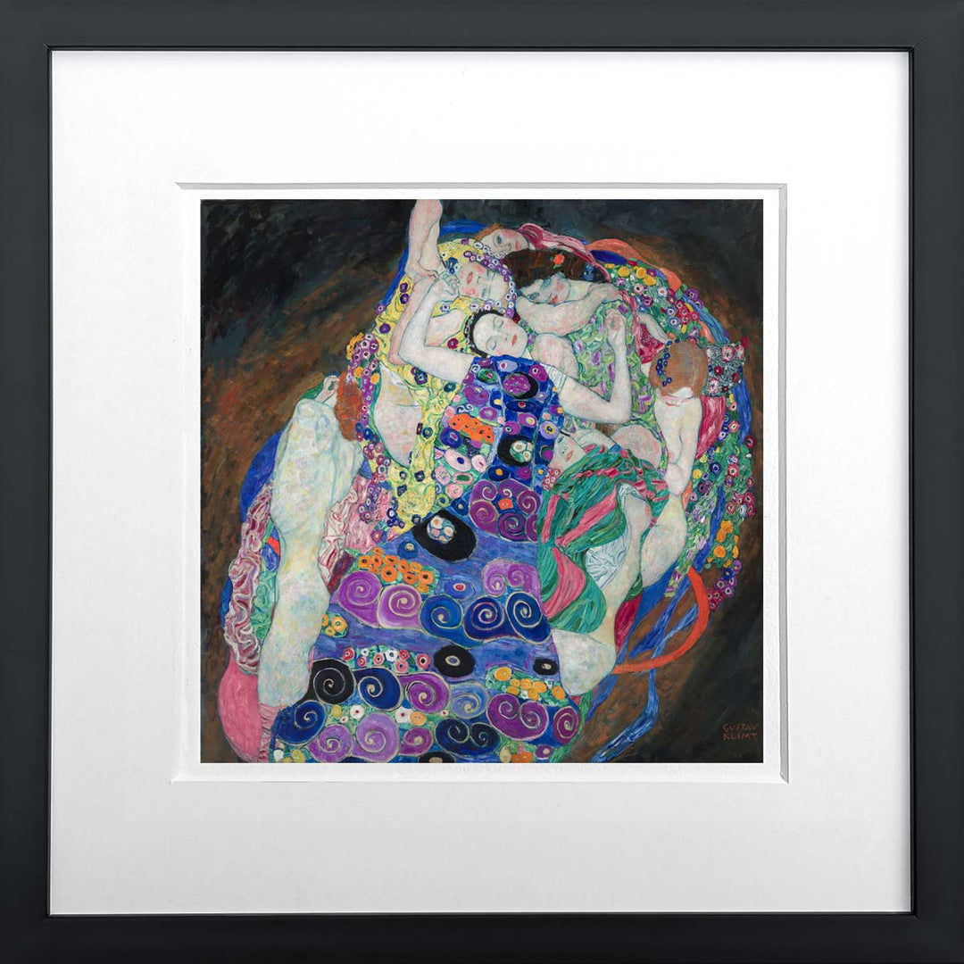 Die Jungfrau - Gustav Klimt | Meisterwerke Miniprint