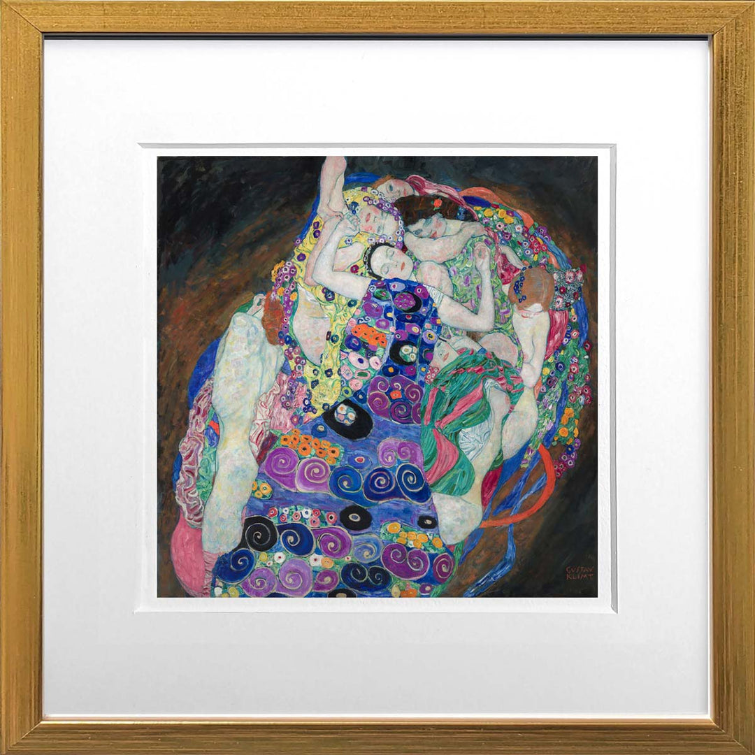 Die Jungfrau - Gustav Klimt | Meisterwerke Miniprint