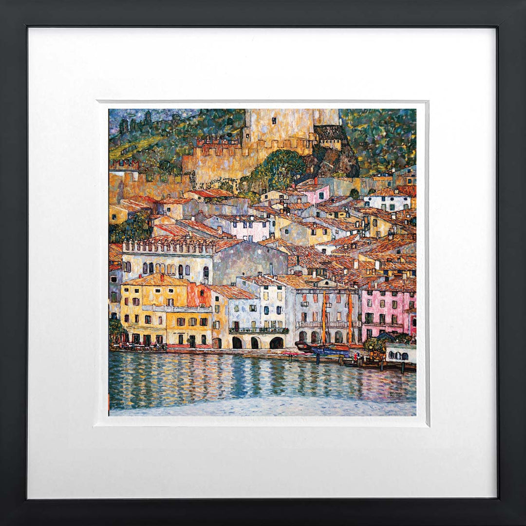 Malcesine am Gardasee - Gustav Klimt | Meisterwerke Miniprint