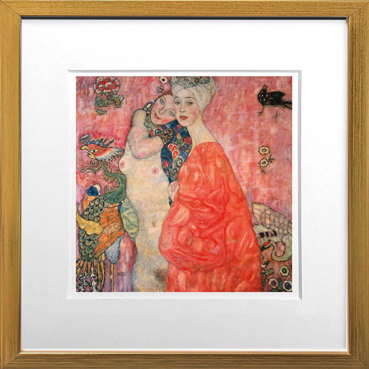 Die Freundinnen - Gustav Klimt | Meisterwerke Miniprint