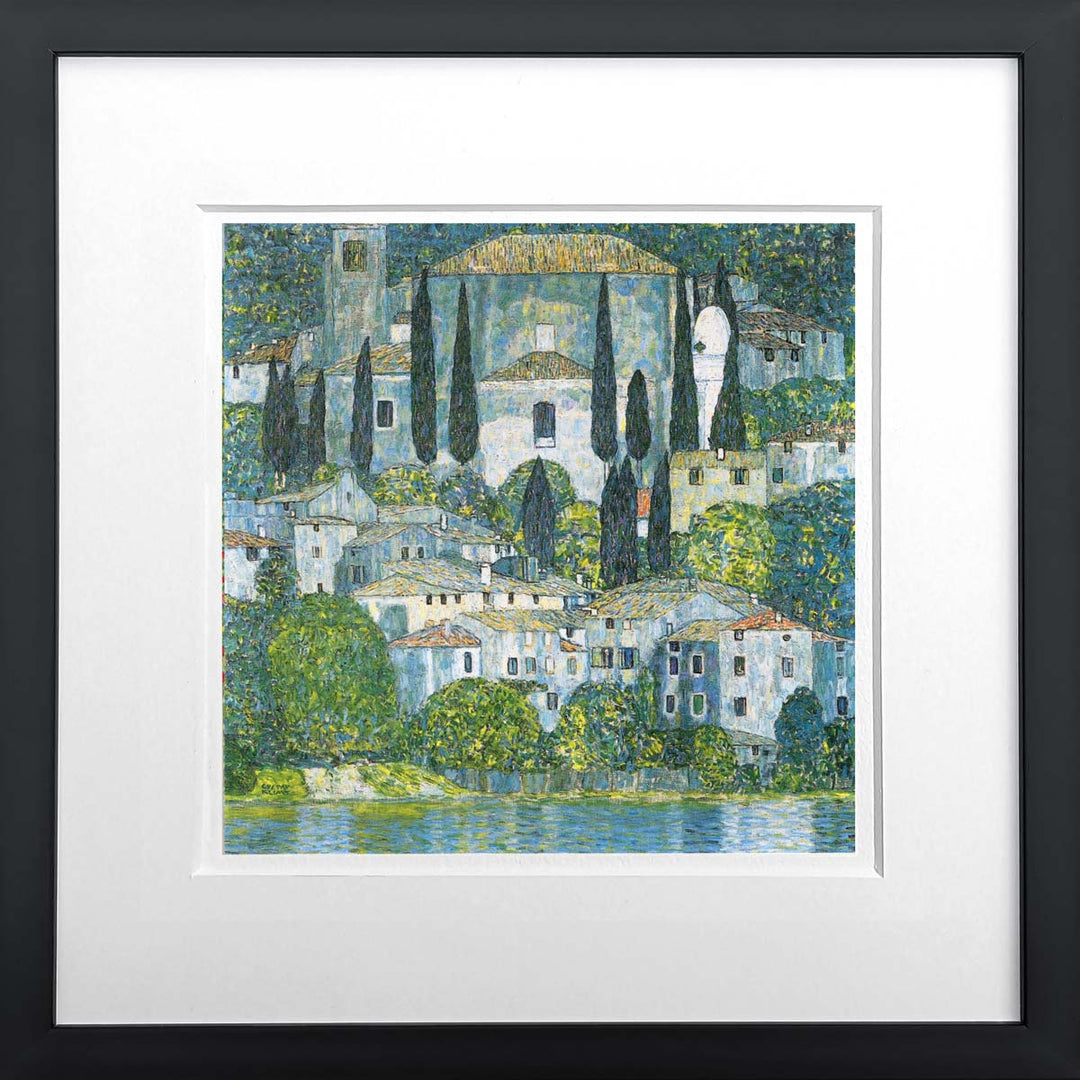 Kirche in Cassone - Gustav Klimt | Meisterwerke Miniprint
