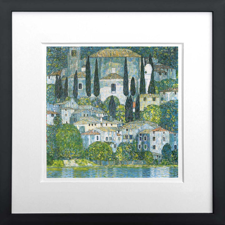 Kirche in Cassone - Gustav Klimt | Meisterwerke Miniprint