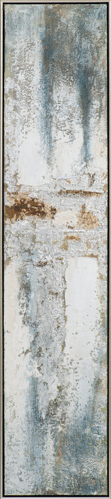 Schlanke Textur Komposition Silbernes Leuchten