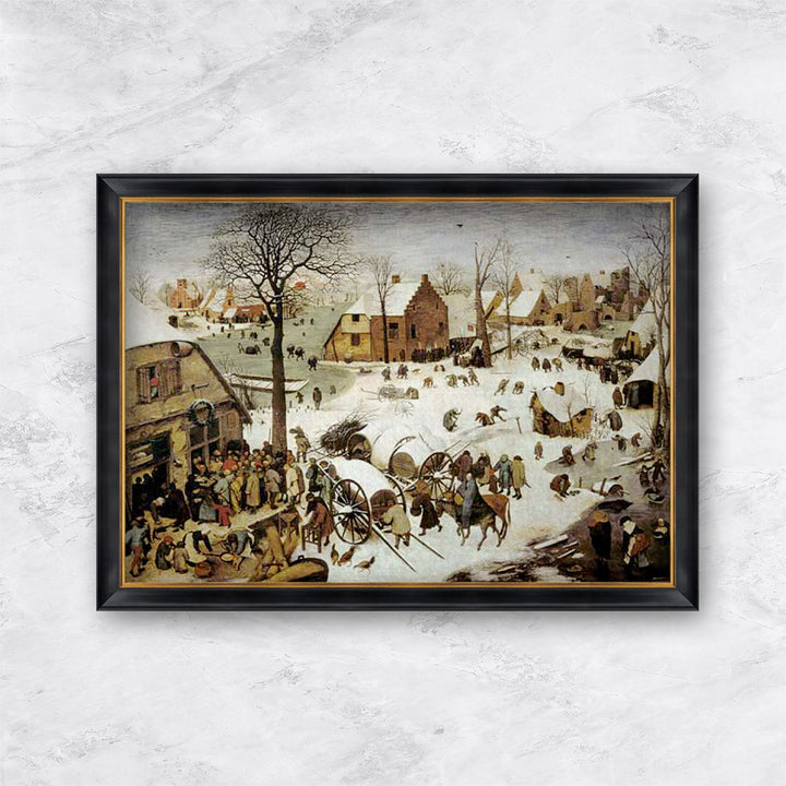 "Volkszählung zu Bethlehem" | Pieter Bruegel der Ältere