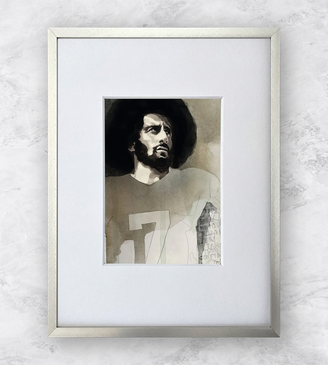 Colin Kaepernick | Berühmte Persönlichkeiten Miniprints