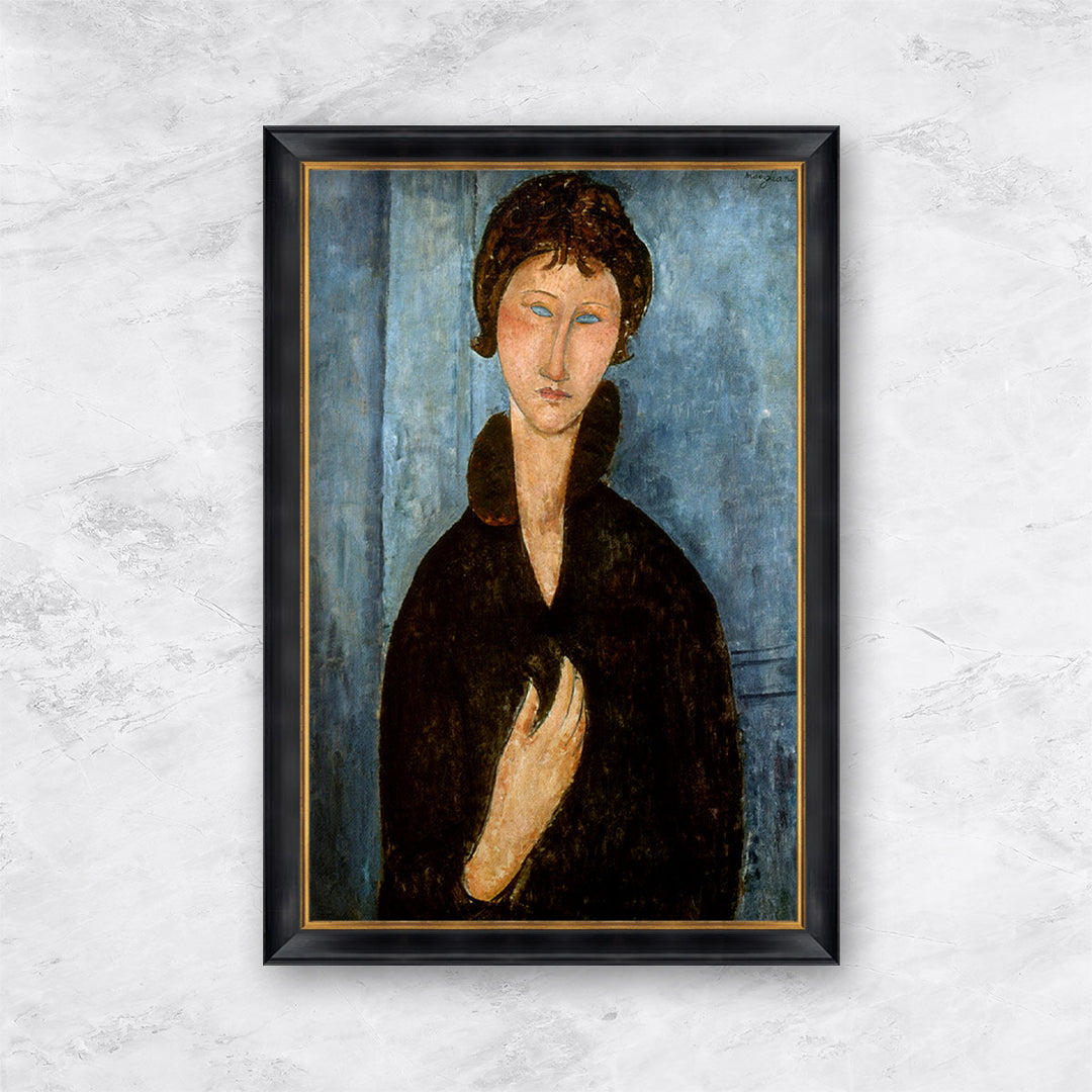 "Woman with Blue Eyes" | Amedeo Modiglian