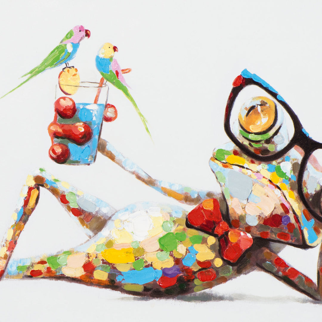Lustiger Frosch