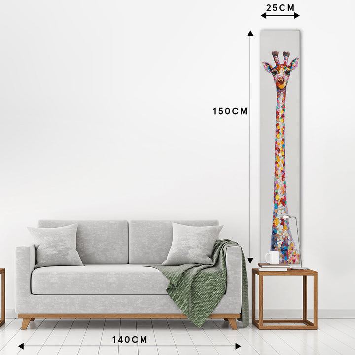 Langer Giraffenhals