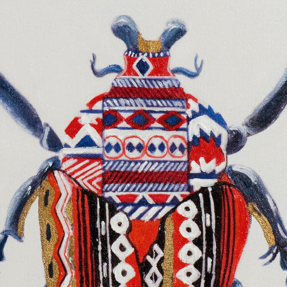 Kleiner bunter Käfer