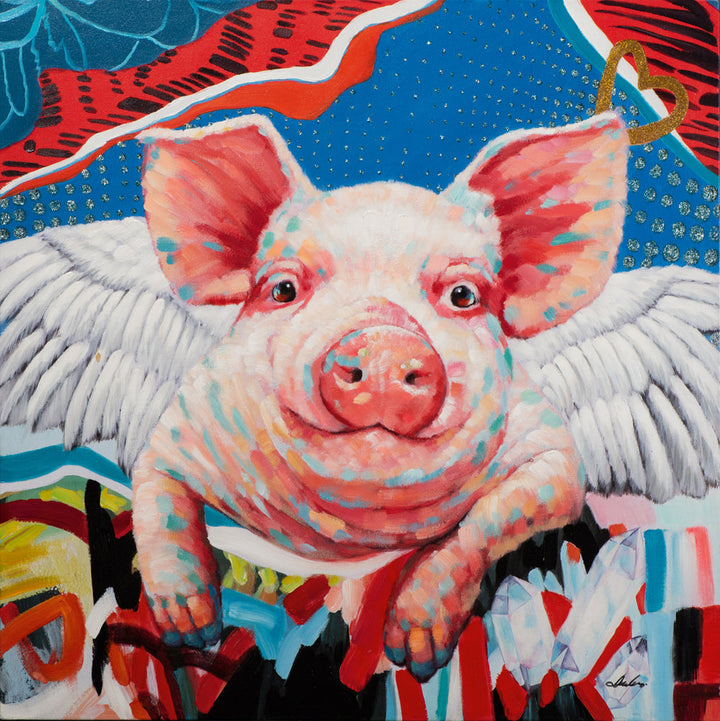 Pop Art Schweinchen