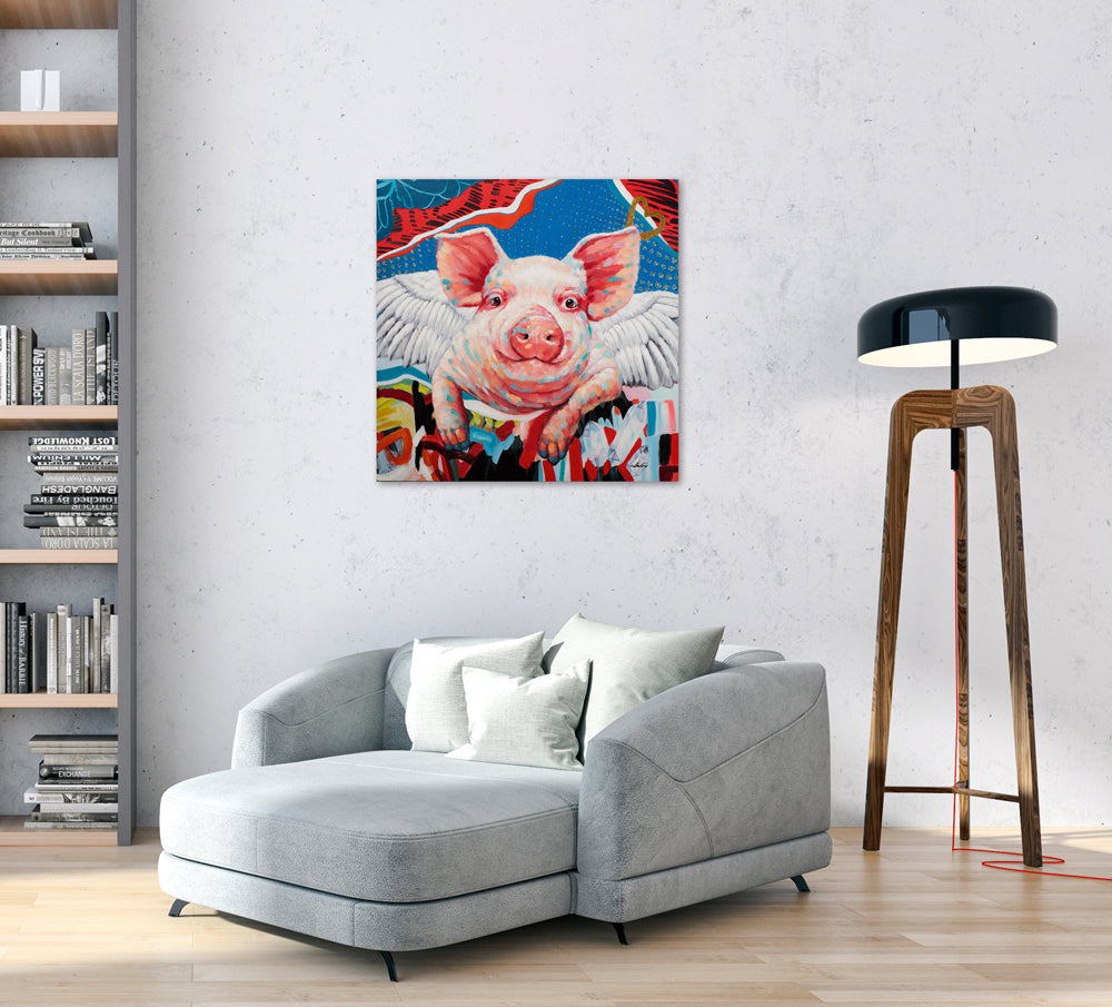 Pop Art Schweinchen