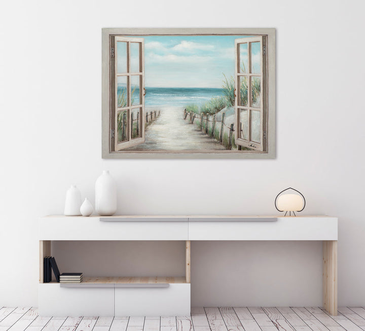 Fenster mit Meerblick