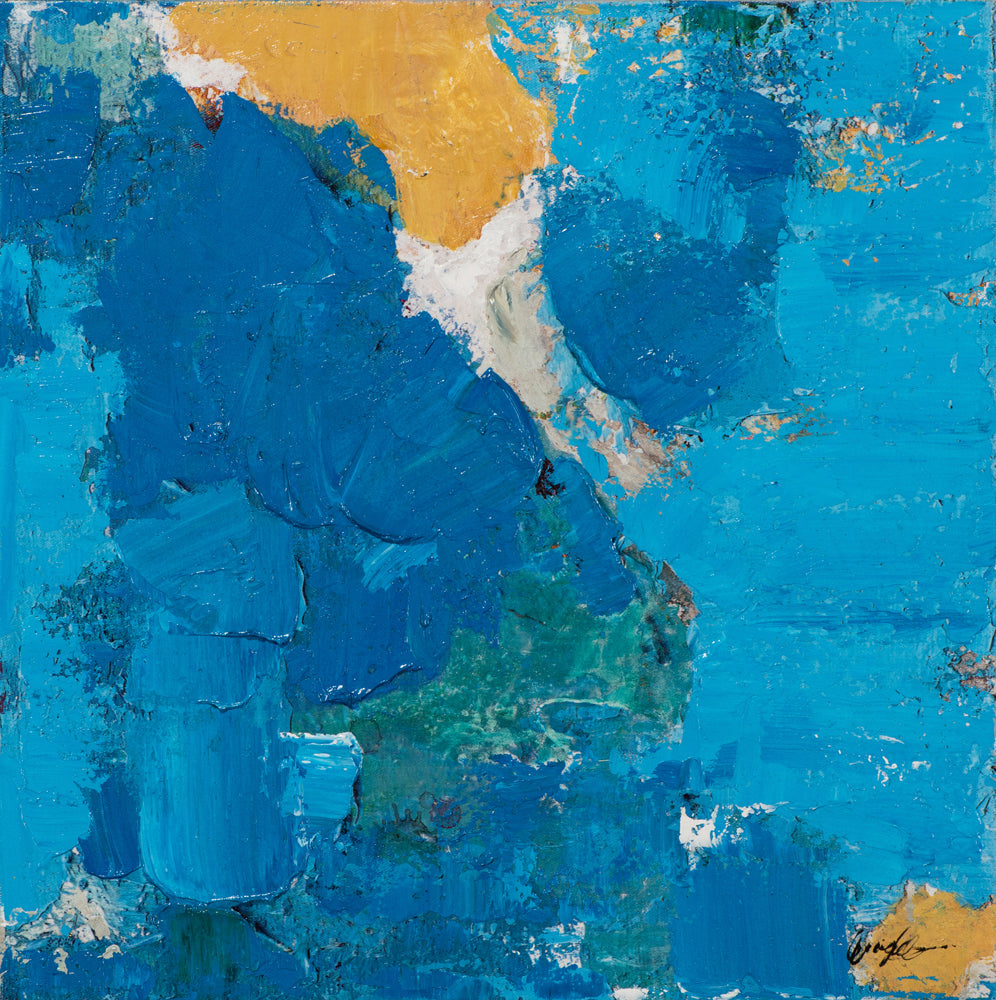 Strahlendes Blau