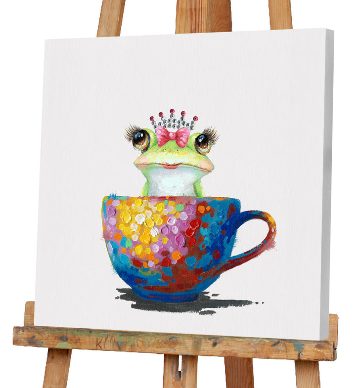 Prinzessin Frosch in der Tasse