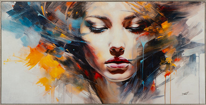 Colourful Shadow Girl