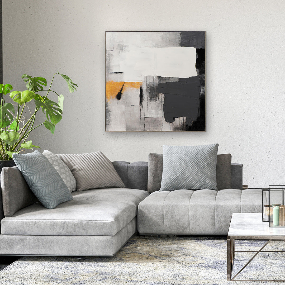 Big White Brushstroke