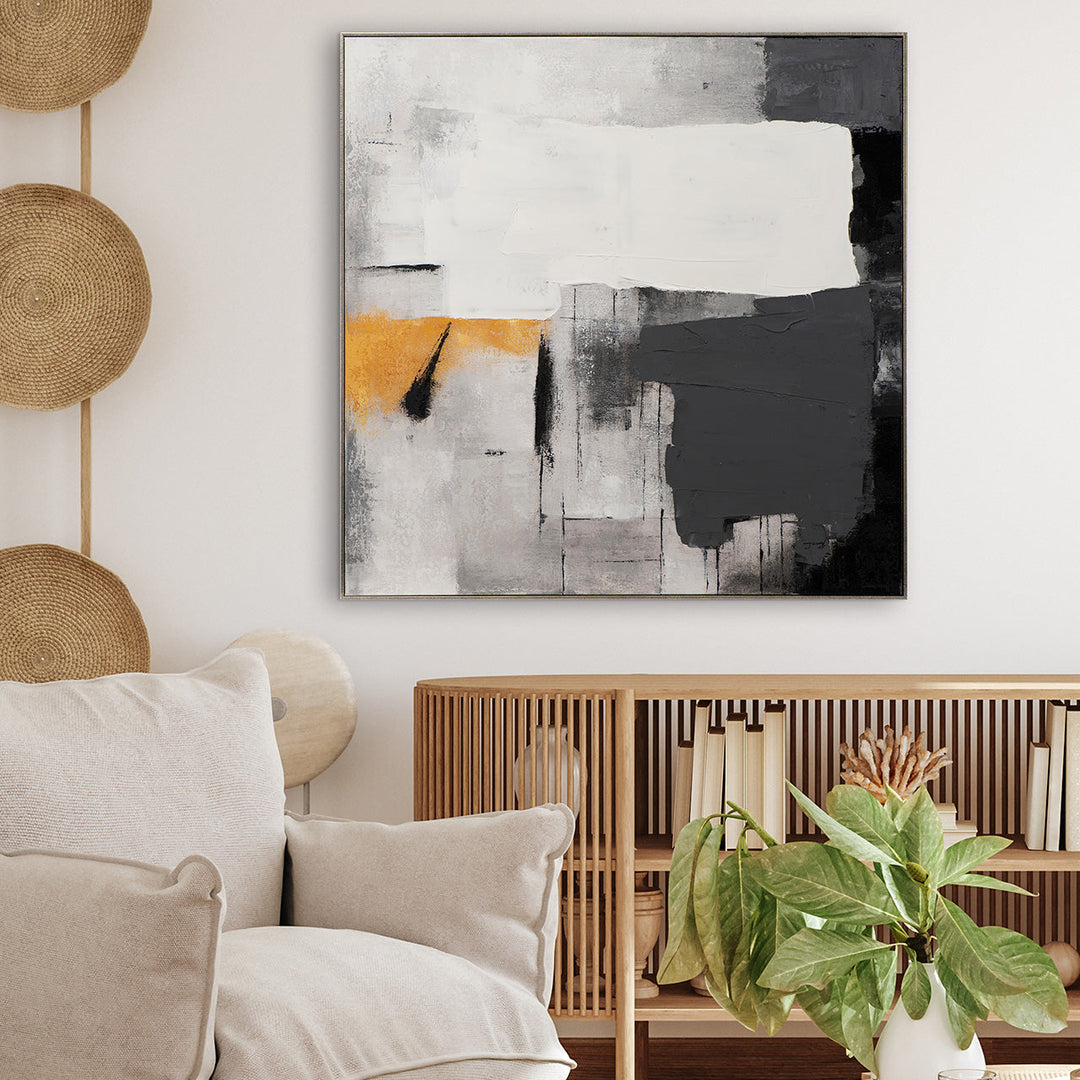 Big White Brushstroke