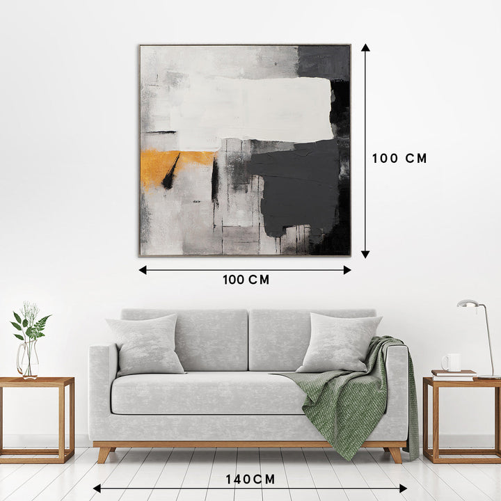Big White Brushstroke