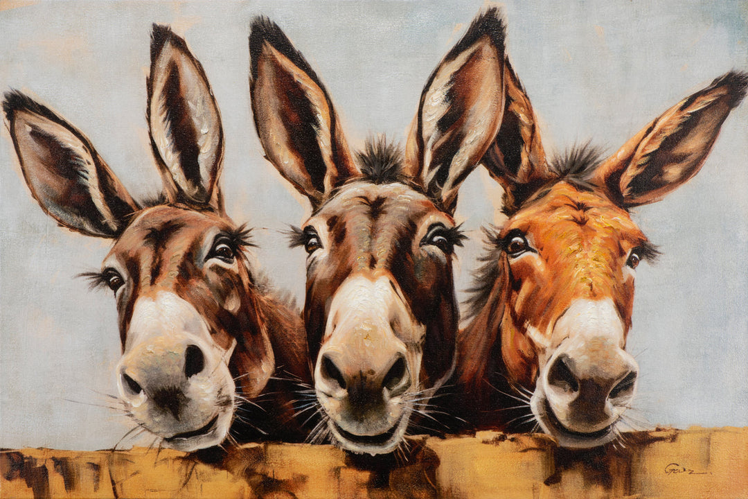 Curious Donkeys