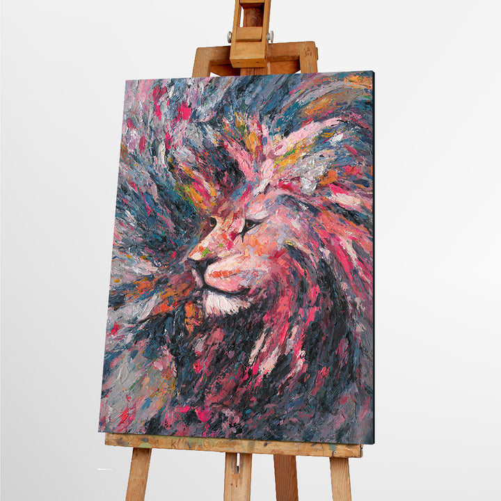 Abstract Lion