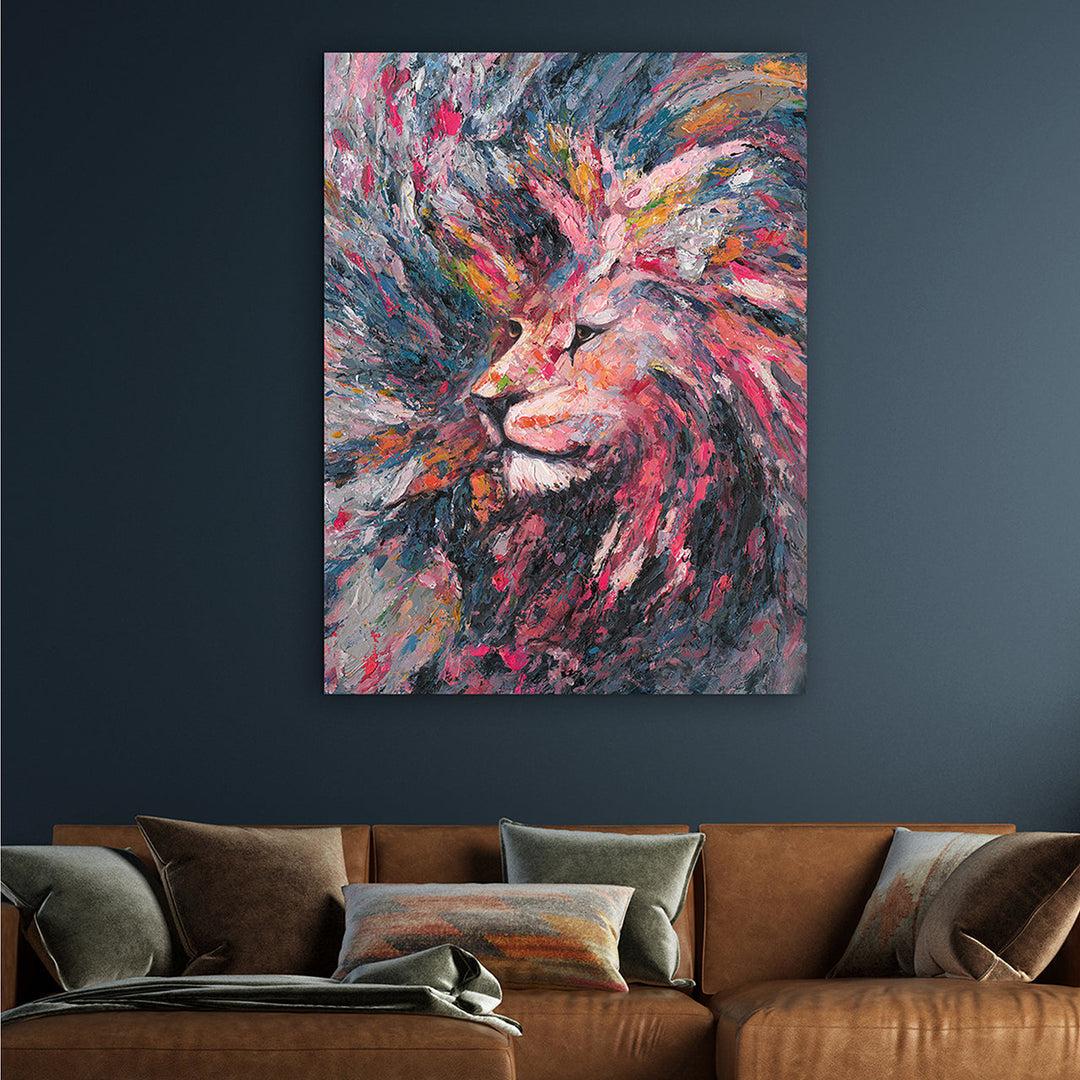 Abstract Lion