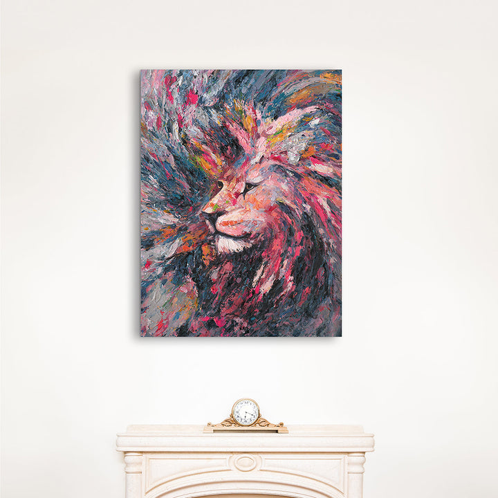 Abstract Lion