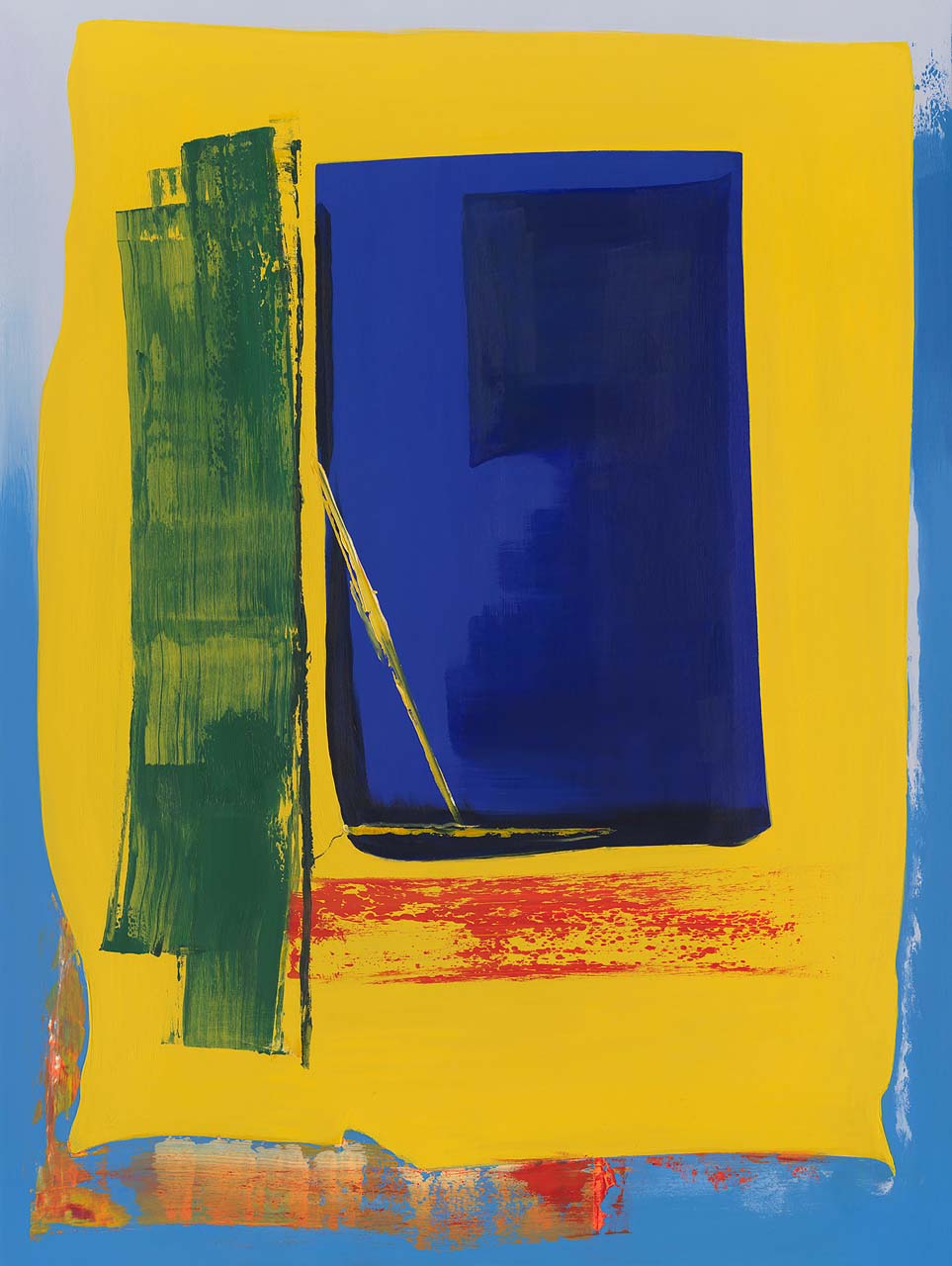 Blue and Yellow