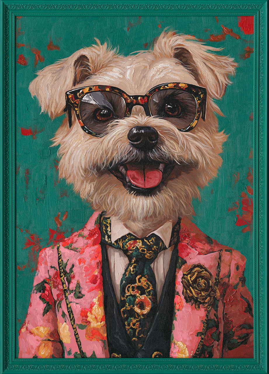 Flower Dressed Westie