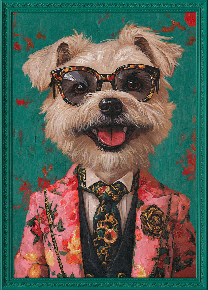 Flower Dressed Westie