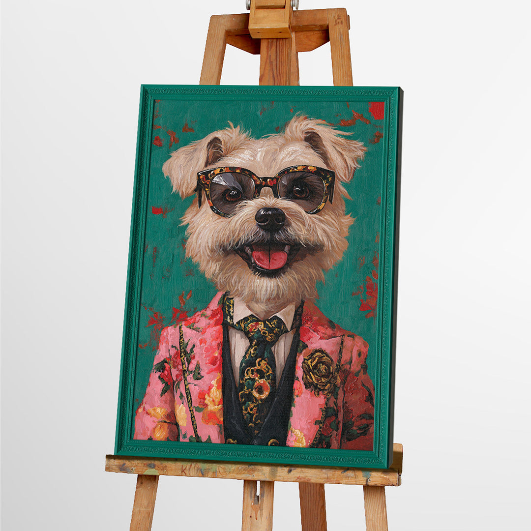Flower Dressed Westie