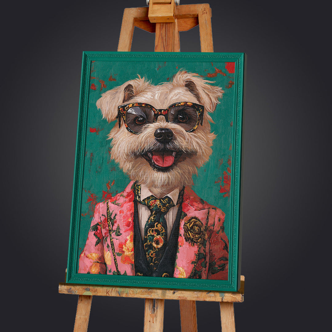 Flower Dressed Westie
