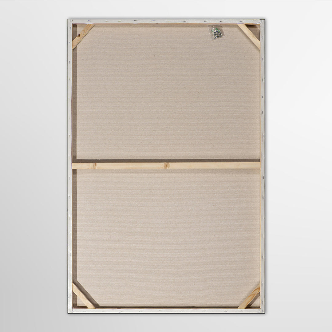 Whispering Greyhound – Handveredelter Kunstdruck auf Leinwand