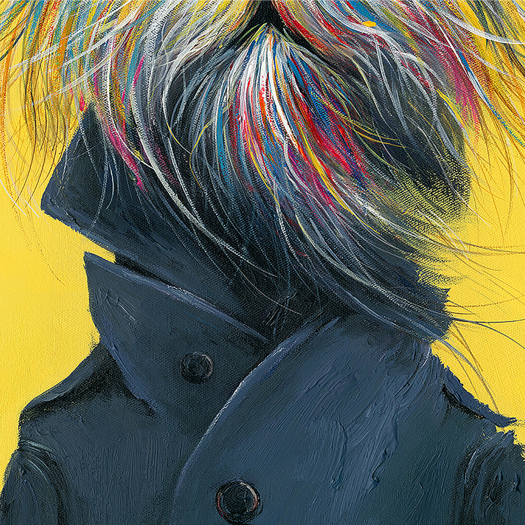 Paws & Bass – Handveredelter Kunstdruck auf Leinwand