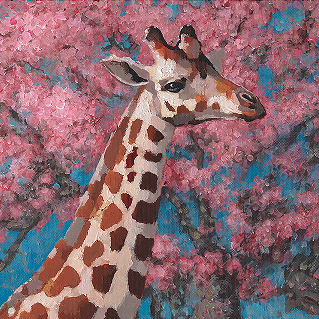 Just Relaxing – Handveredelter Kunstdruck auf Leinwand