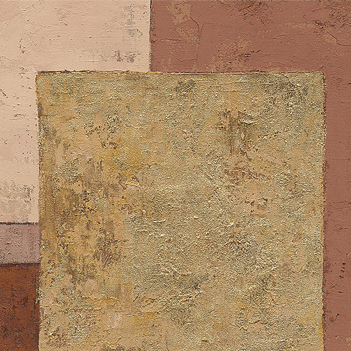 Earthtone Harmony – Handveredelter Kunstdruck auf Leinwand