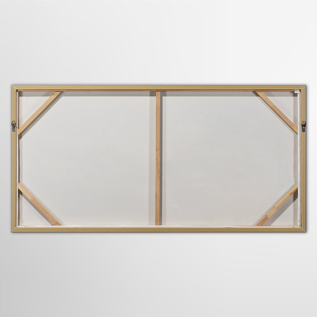 Shadows and Sand – Handveredelter Kunstdruck auf Leinwand