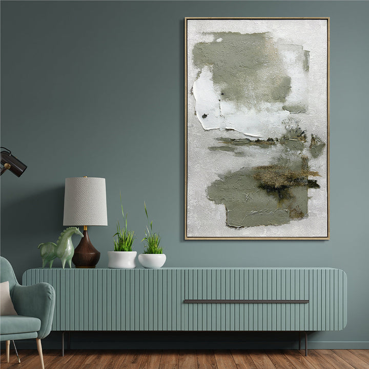 Traces of Nature – Handveredelter Kunstdruck auf Leinwand