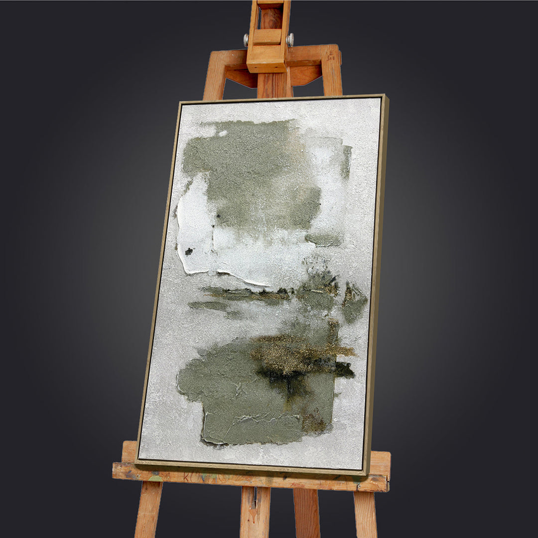 Traces of Nature – Handveredelter Kunstdruck auf Leinwand