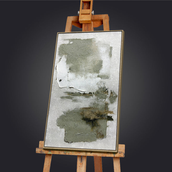Traces of Nature – Handveredelter Kunstdruck auf Leinwand