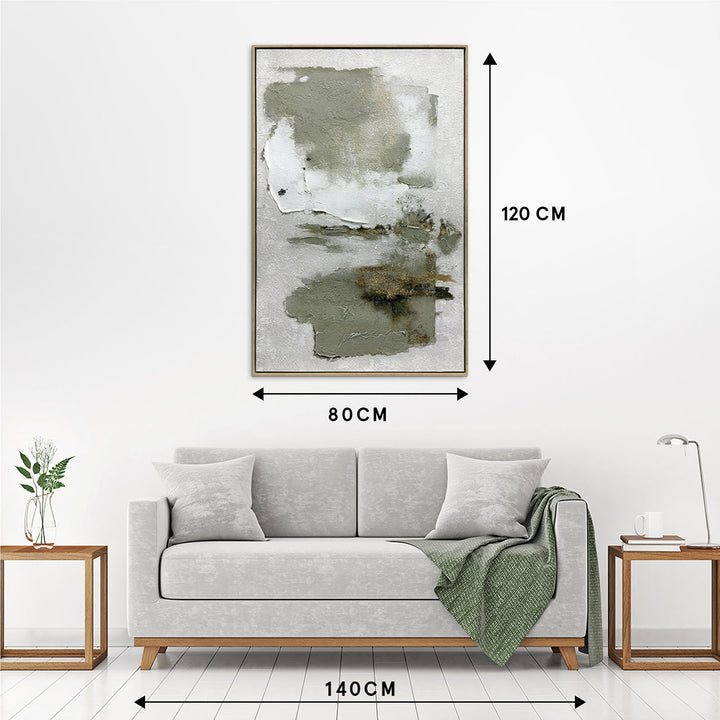 Traces of Nature – Handveredelter Kunstdruck auf Leinwand