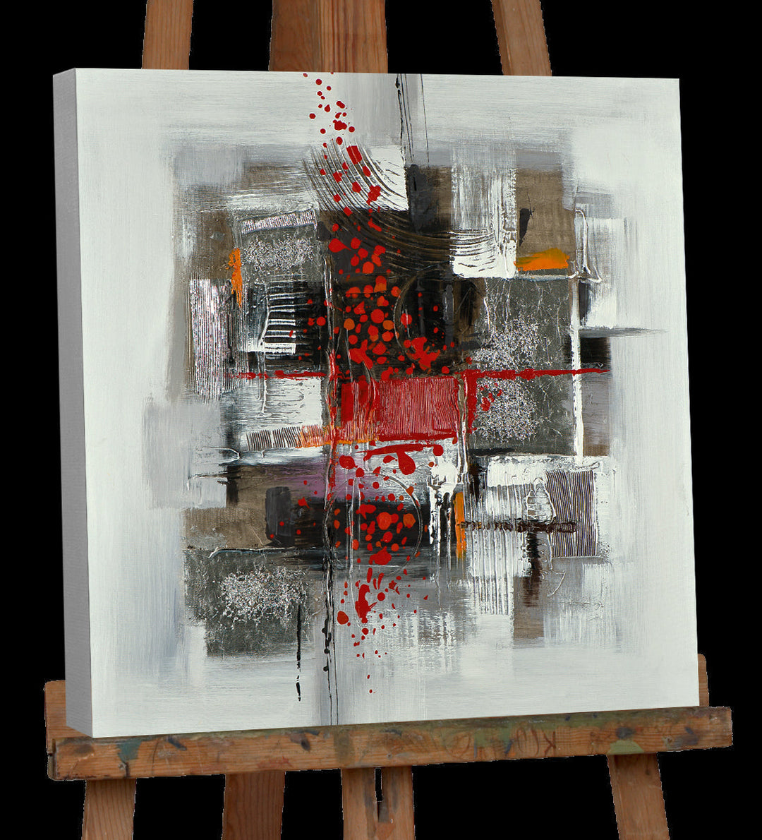 Facetten in Rot