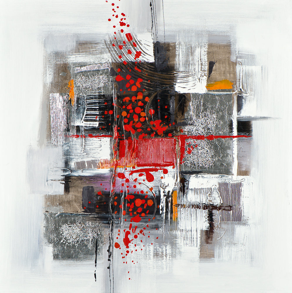Facetten in Rot