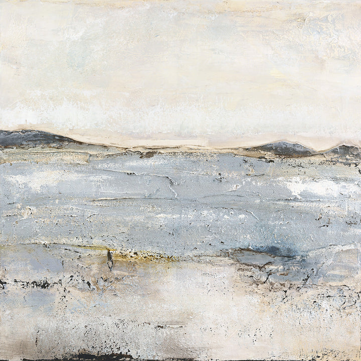 Trace Of Nature – Abstraktes Wandbild handgemalt, quadratisch